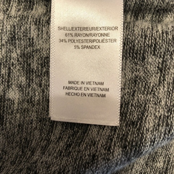 Splendid Grey Heathered Off the Shoulder Knit Sweater S - Picture 13 of 13